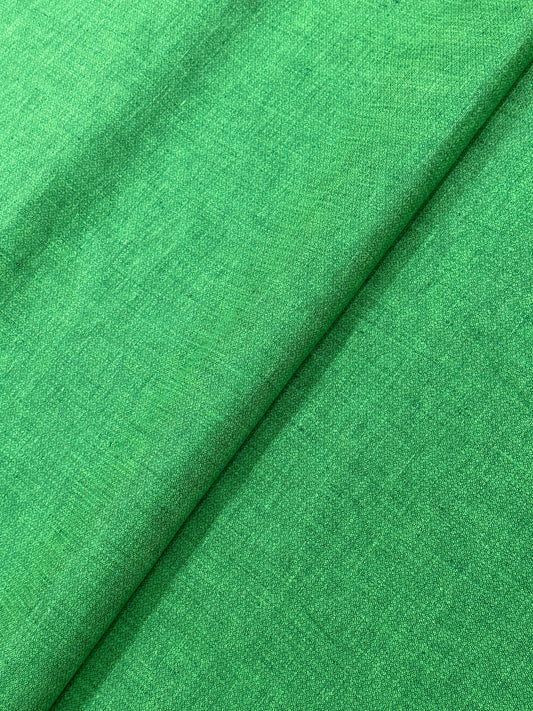 Green self jacquard design european linen (RT-1102)