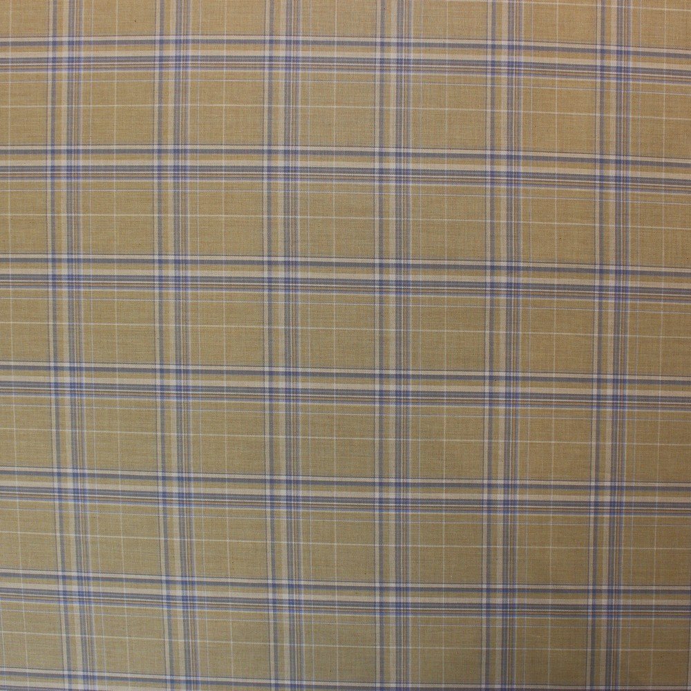 Beige blue check (RT-1023)