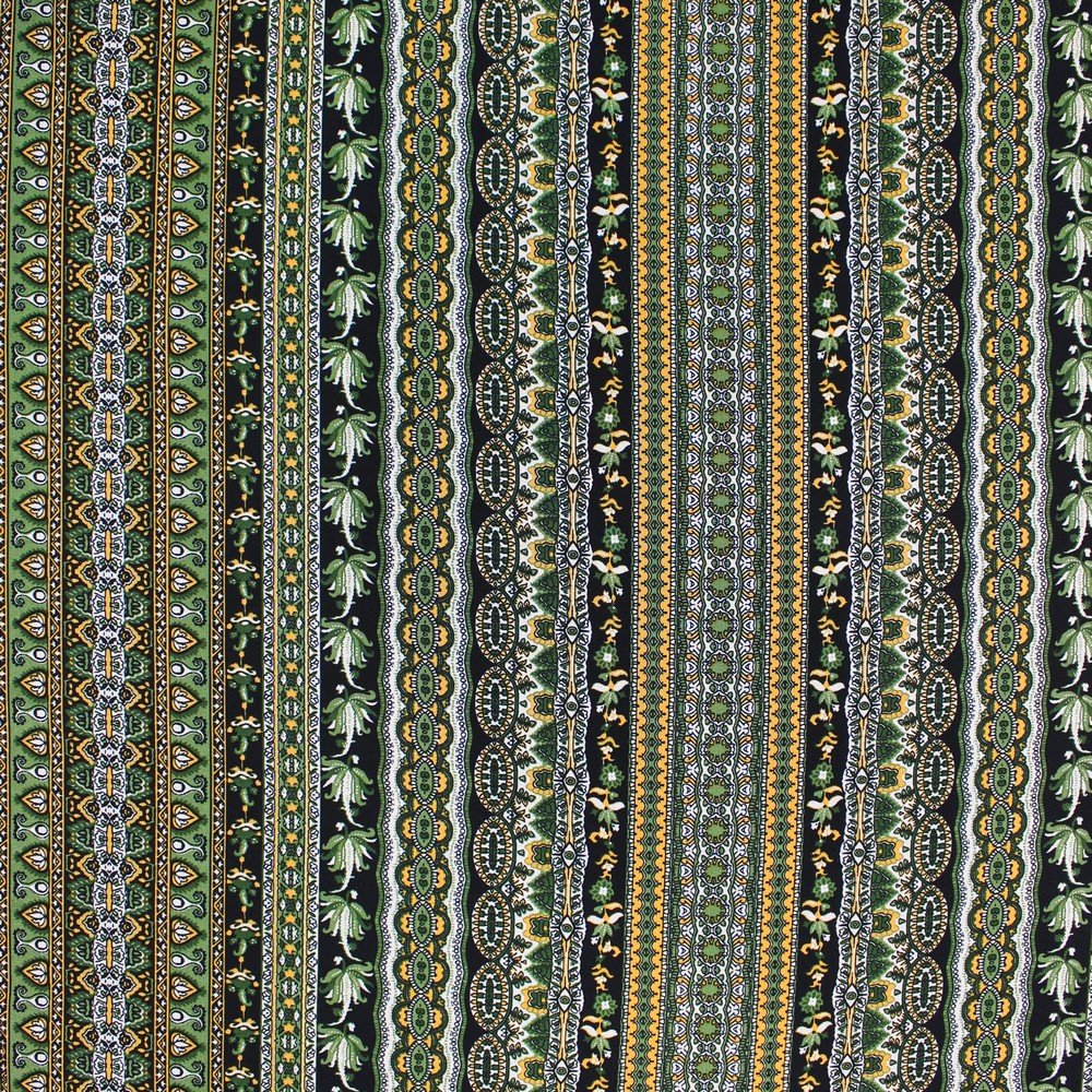 Green jungle leafy lining (RT-1021)