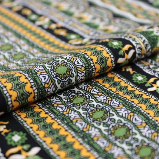 Green jungle leafy lining (RT-1021)