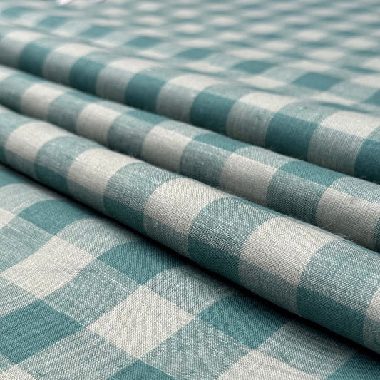 Green coloured checkered check (RT-1346)
