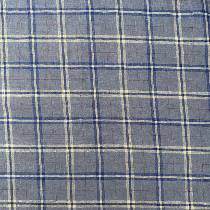 Grey and cream broad check (RT-1348)