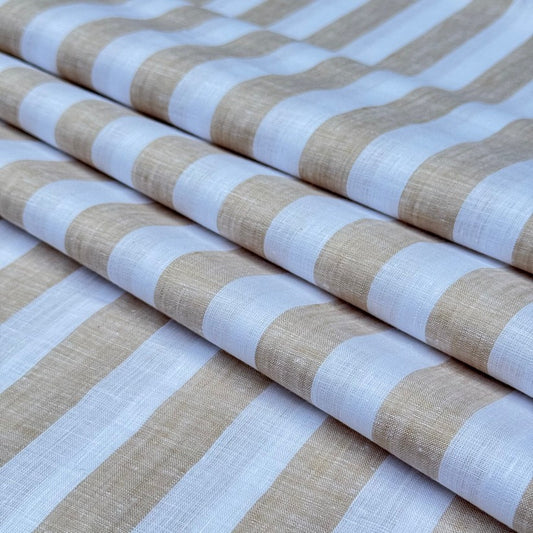 Natural and white broad stripes (RT-1359)