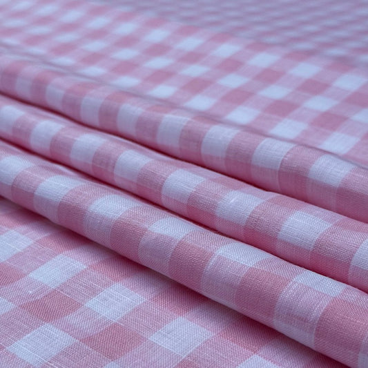 Pink and white checkered checks (RT-1350)