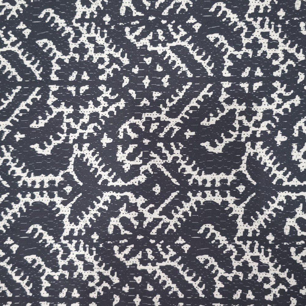 Black and cream abstract print (RT-1321)