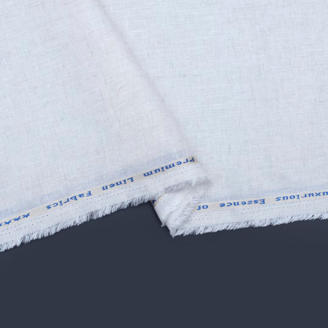 Earthly natural coloured linen cotton fabric (RT-1366)