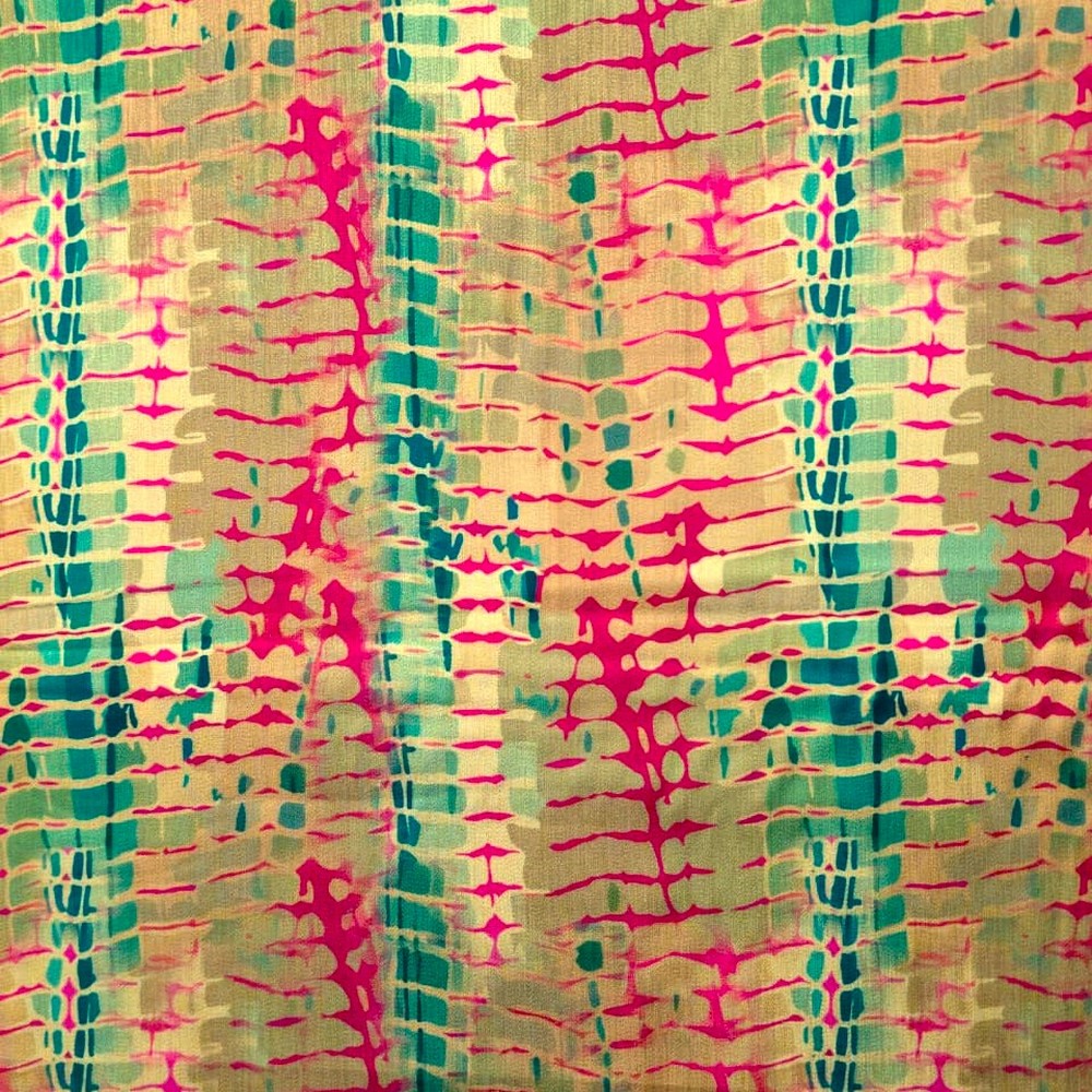 Green and khaakee abstract print (RT-1323)