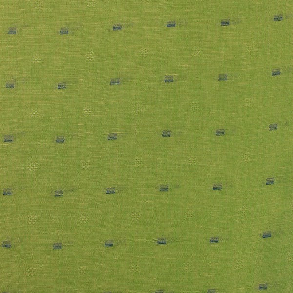 Light Green Self Jcquard Print Linen (RT-1166)