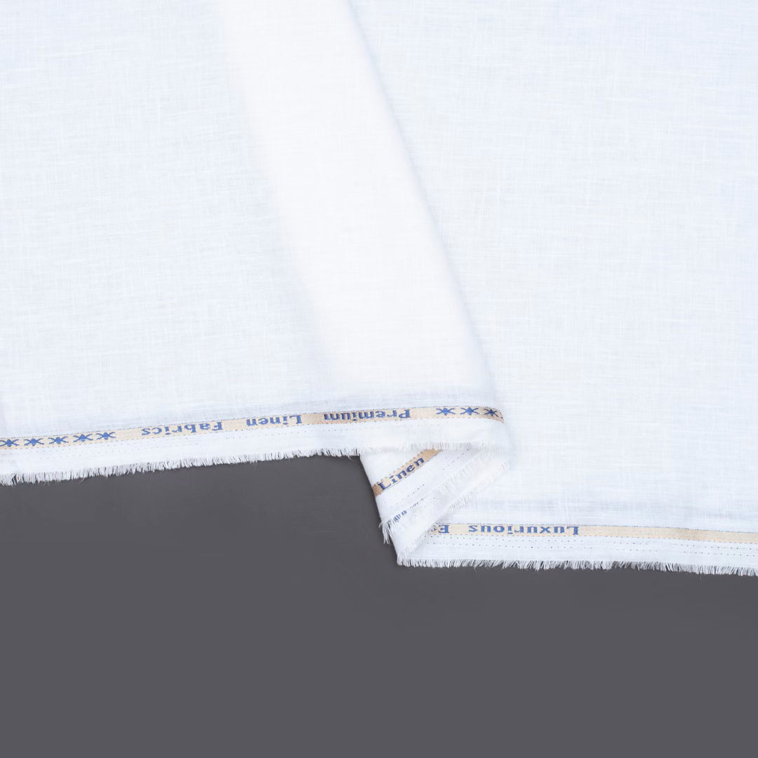 Light almond linen cotton fabric (RT-1364)