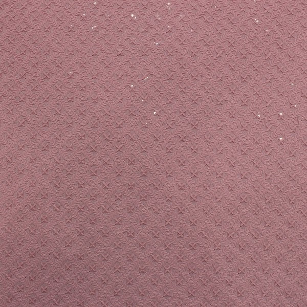 Light pink chikankari fabric with sequins (RT-1187)