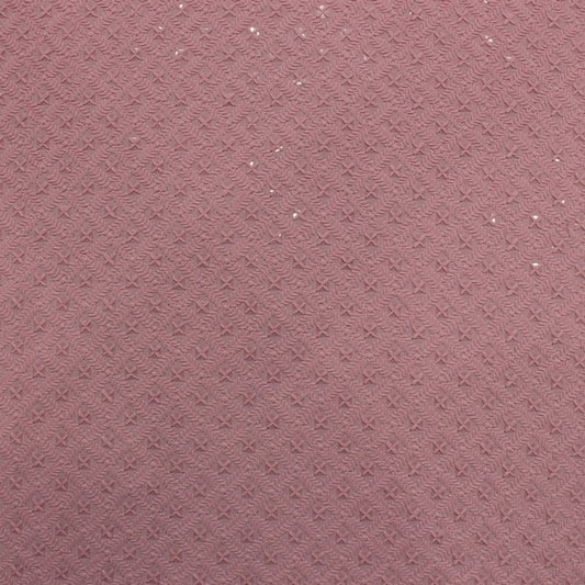 Light pink chikankari fabric with sequins (RT-1187)