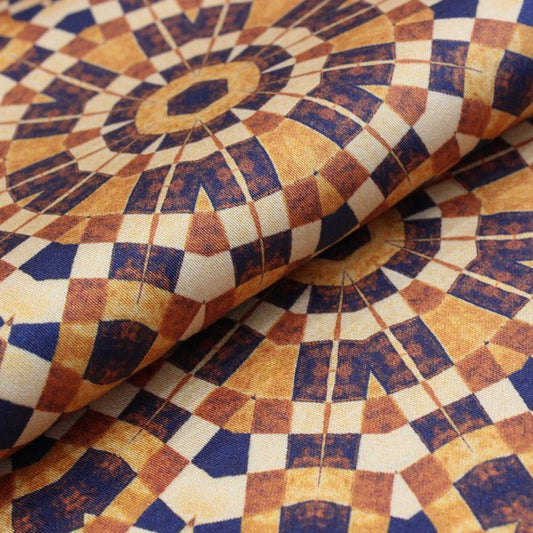 Multicoloured Kaleidoscopic print (RT-1148)