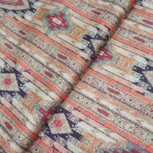 Multicoloured abstract print (RT-1324)