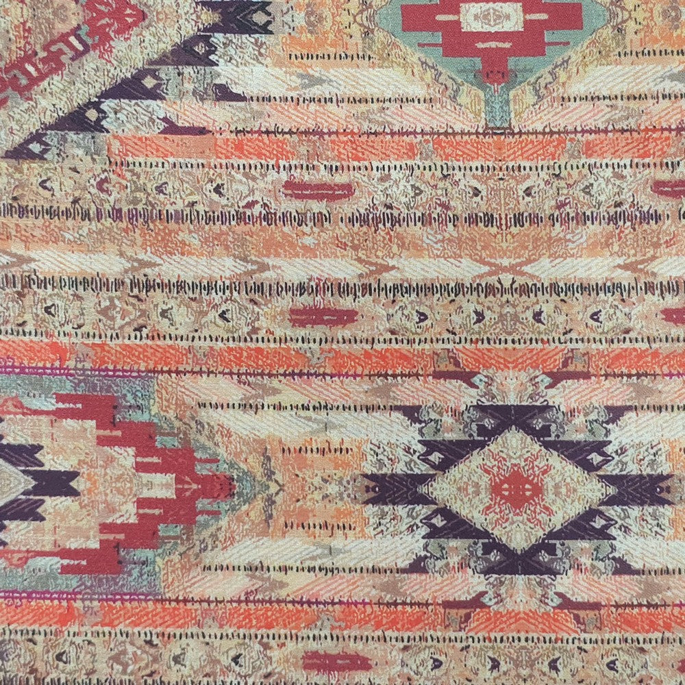 Multicoloured abstract print (RT-1324)