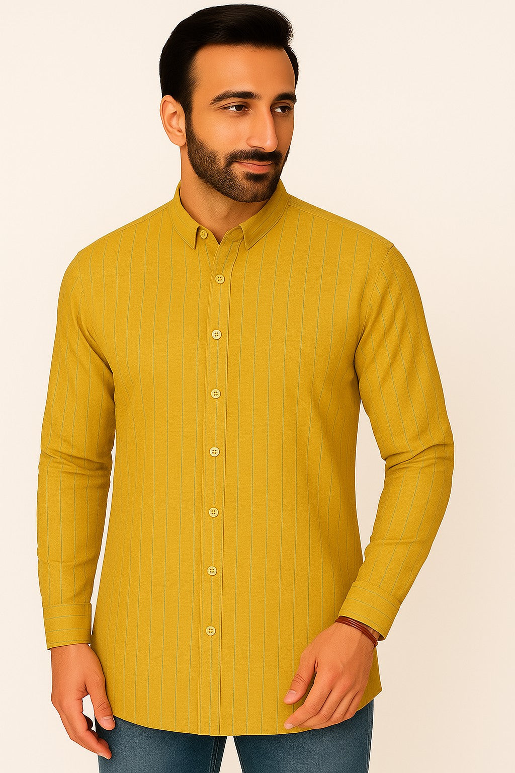 Mustard brown stripes (RT-1355)