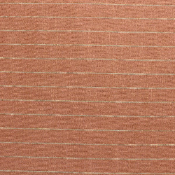 Peach Orange Stripe Design European Linen (RT-1130)