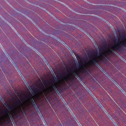 Purple Stripe Design European Linen (RT-1128)