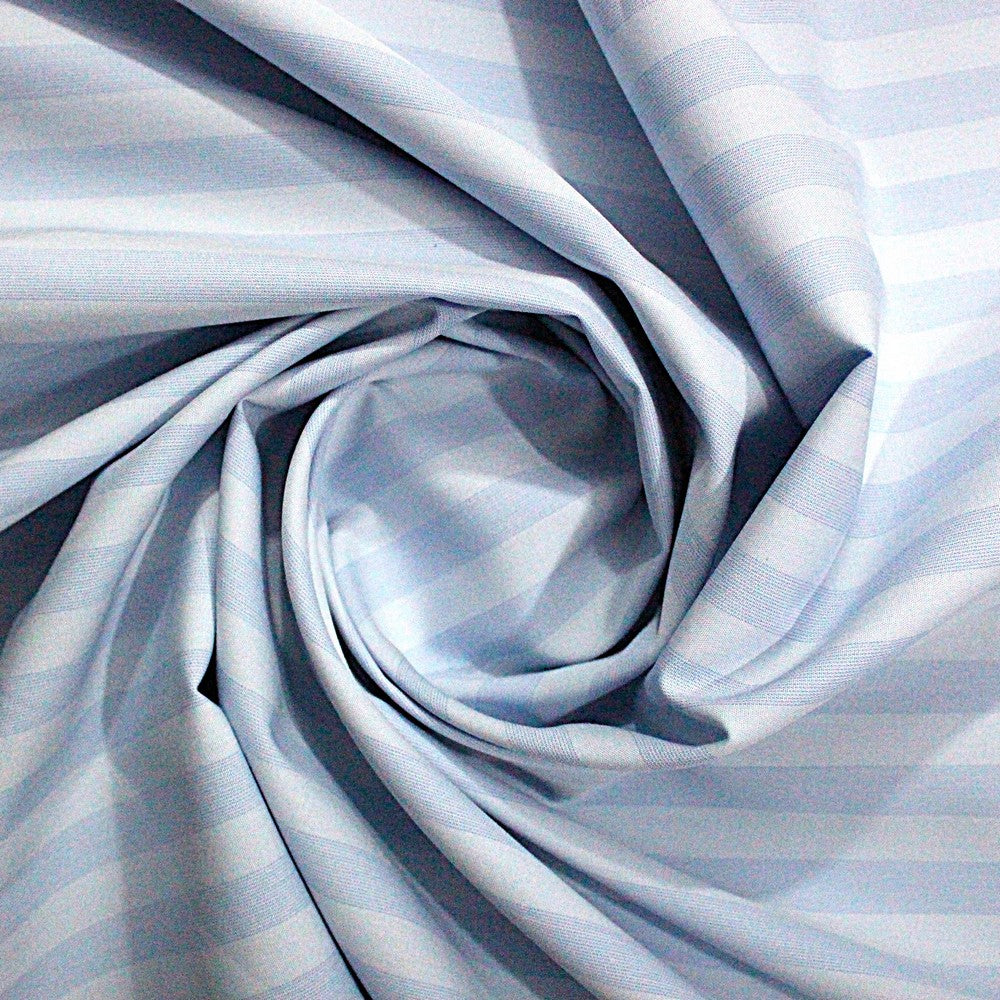 Sky blue self design stripes (RT-1320)