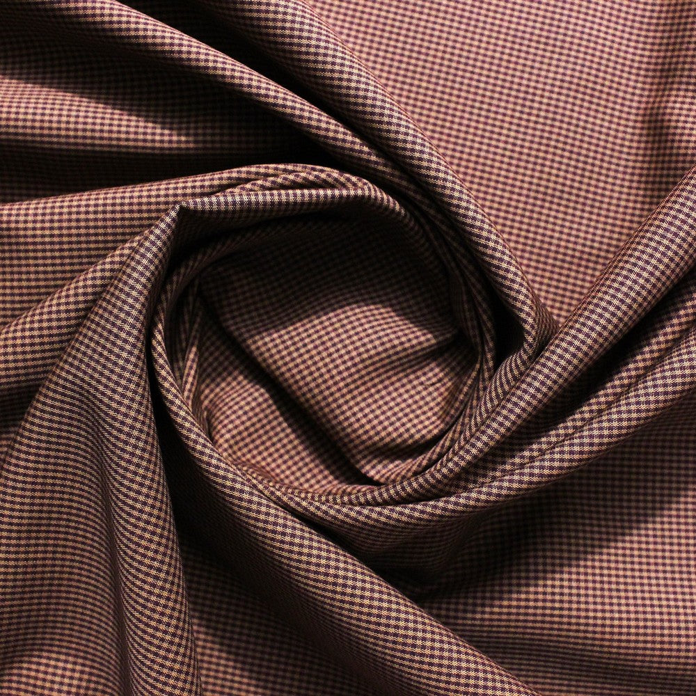 Brown coloured self design checks (RT-1332)