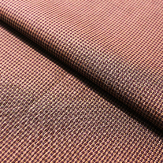 Brown coloured self design checks (RT-1332)