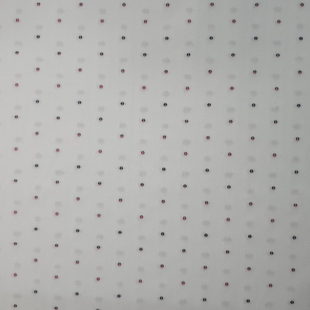 White and red small print (RT-1273)