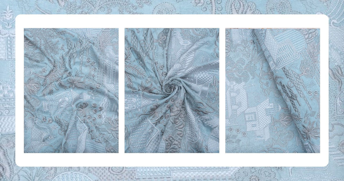 Partywear Fabric Designed for Special Celebrations