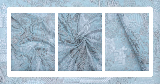 Partywear Fabric Designed for Special Celebrations