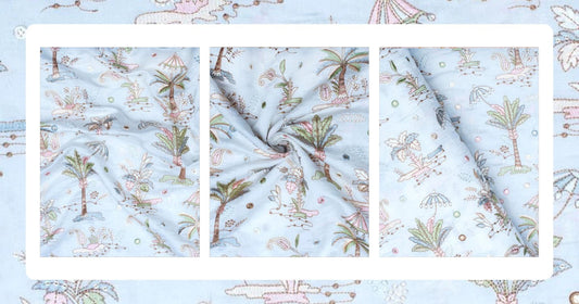 Partywear Fabric Perfect for Modern Fashion Trends