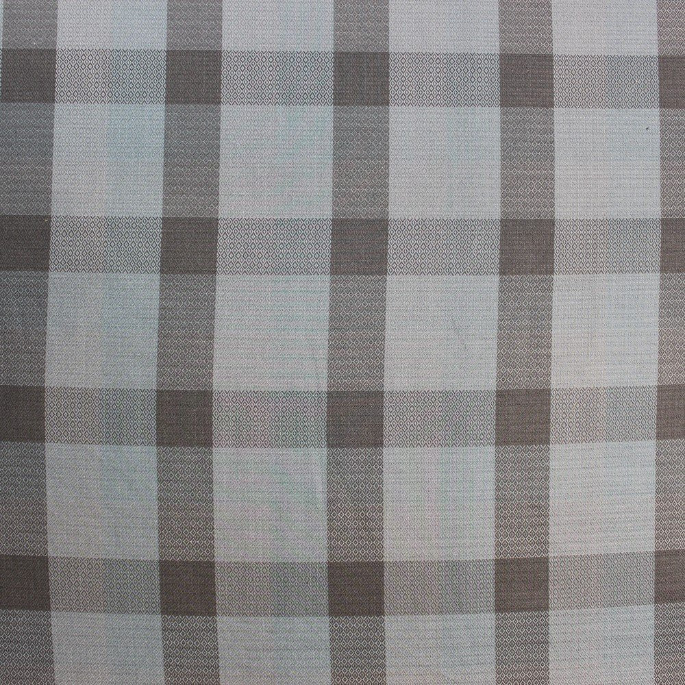 Grey black check with self jacquard design (RT-1026)