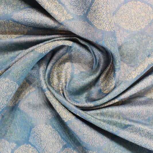 Blueish ajrakh print design (RT-1247)