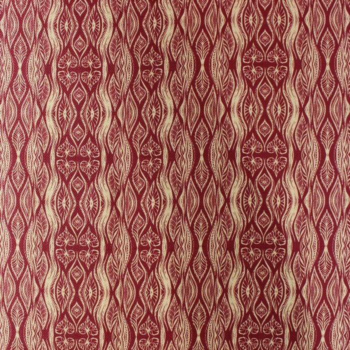 Cream & maroon abstract print  (RT-1245)