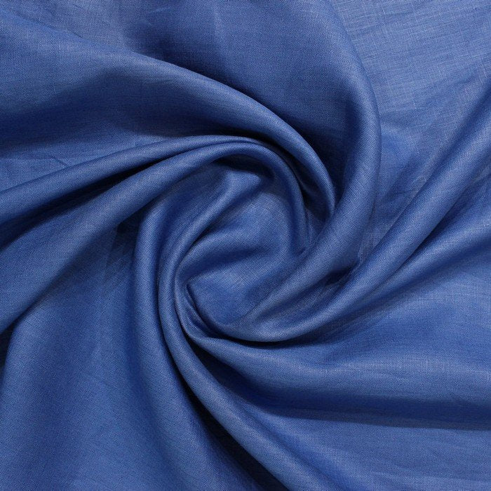 Deep Blue plain european linen (RT-1095)