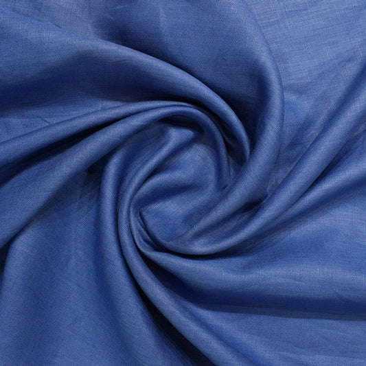 Deep Blue plain european linen (RT-1095)