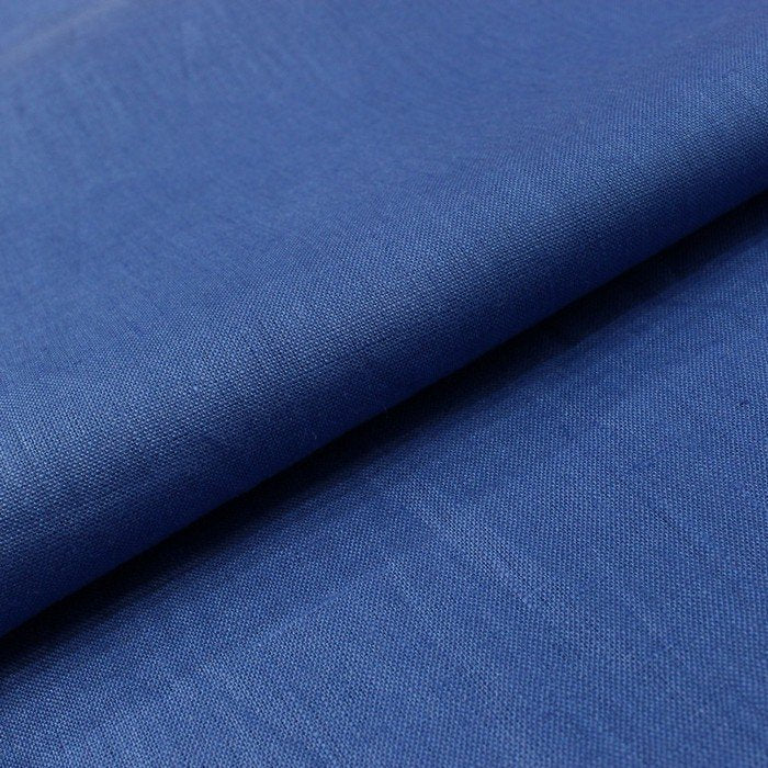 Deep Blue plain european linen (RT-1095)