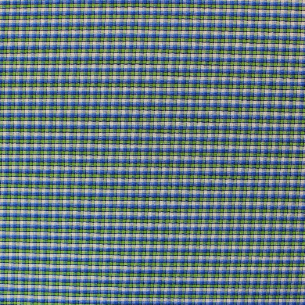 Green blue small check (RT-1038)