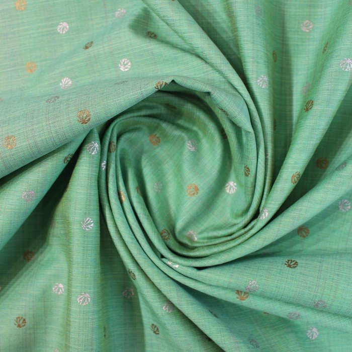 Green self jacquard print (RT-1192)