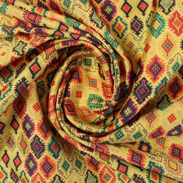 Multicoloured arabesque print (RT-1201)