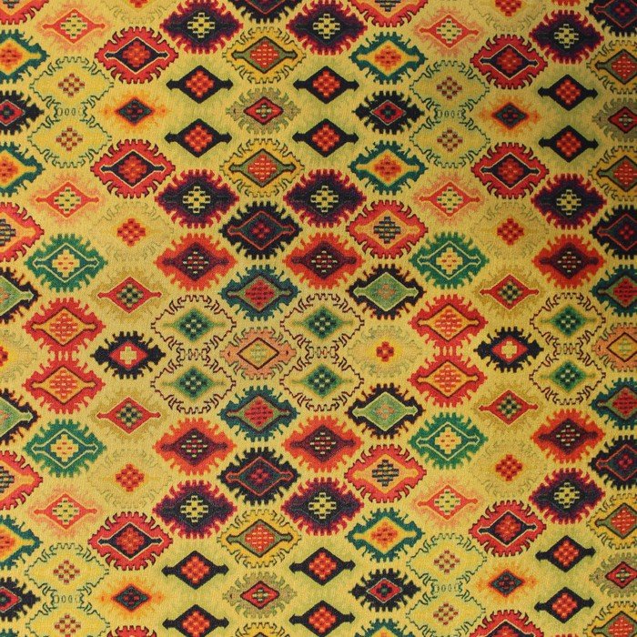 Multicoloured arabesque print (RT-1201)