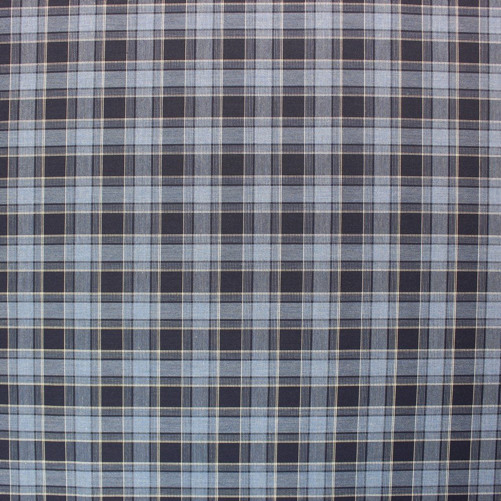 Navy blue casual check (RT-1039)