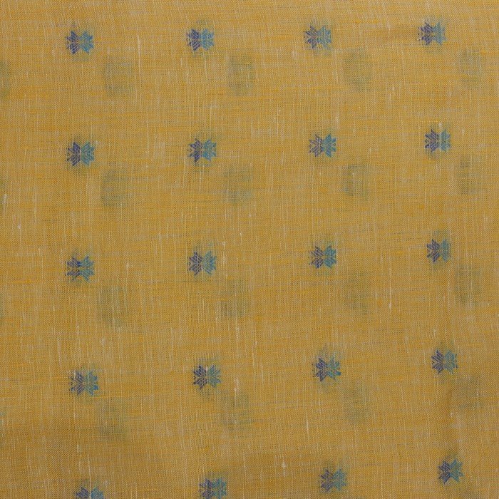 Orange yellow self jacquard print (RT-1213)