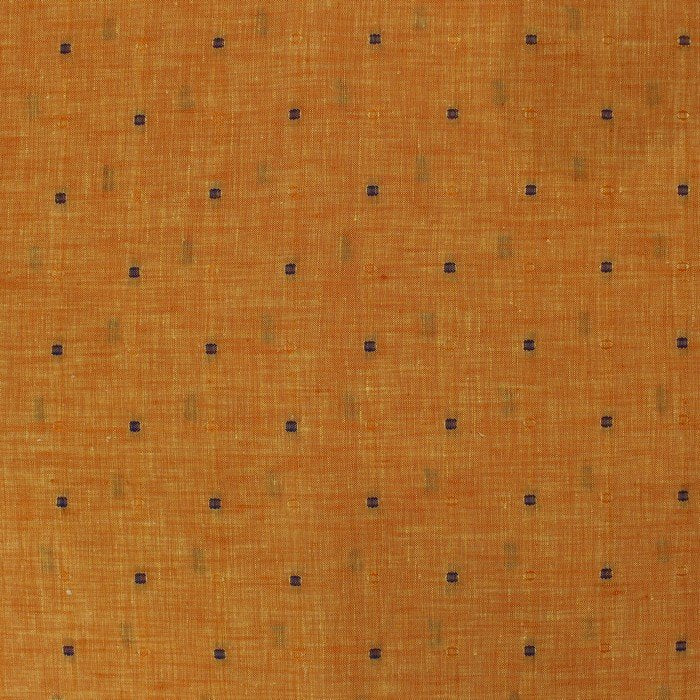 Orange yellow self jacquard print (RT-1234)