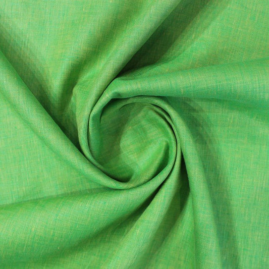 Green self jacquard design european linen (RT-1102)