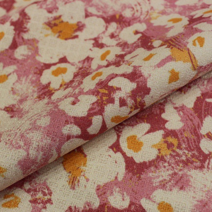 Pink & white flowery print (RT-1203)