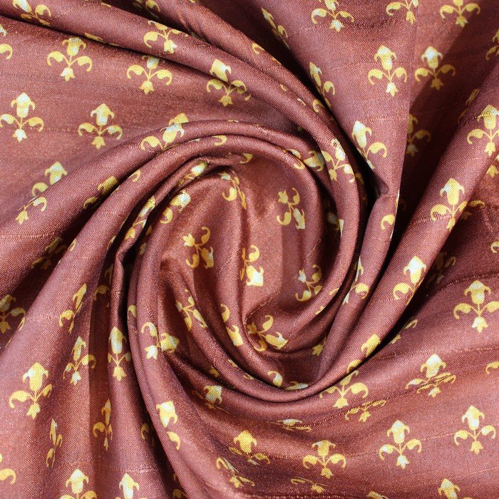 Reddish Brown motif print (RT-1197)