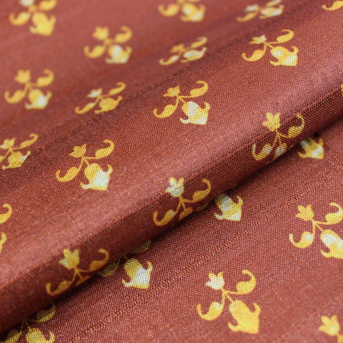 Reddish Brown motif print (RT-1197)