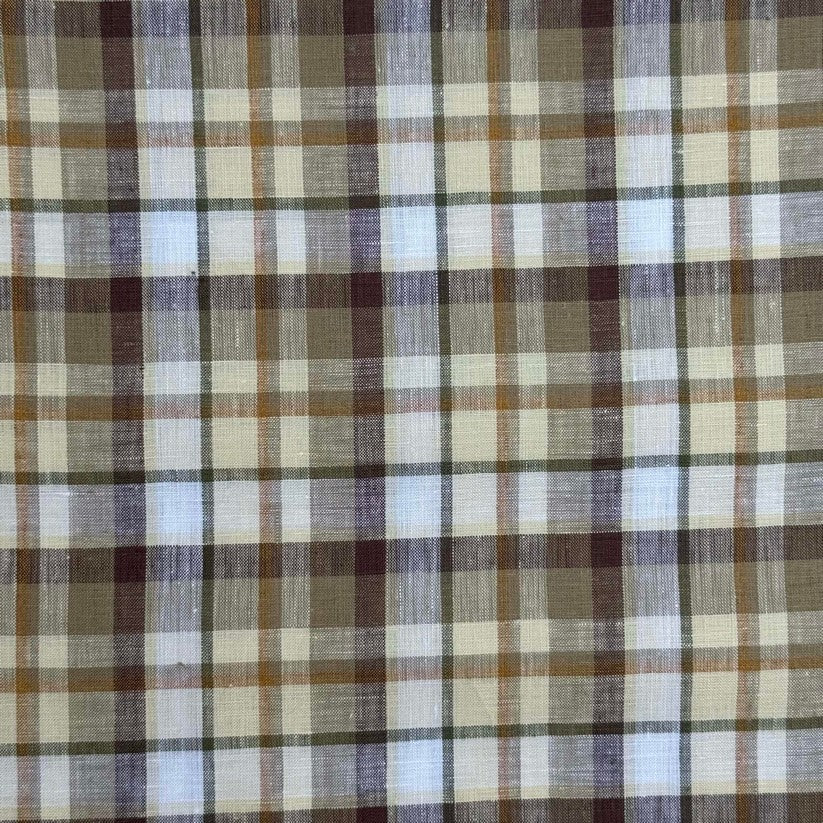 Beige and khaki big checks (RT-1349)