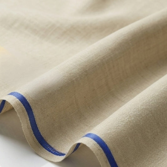 Camel Beige Plain European Linen