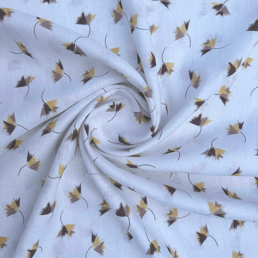 Fall coloured leafy print  (RT-1345)