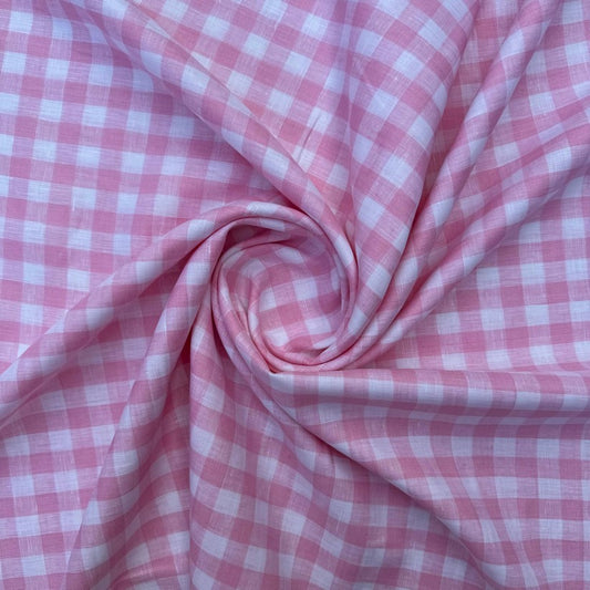Pink and white checkered checks (RT-1350)