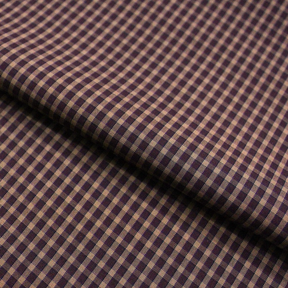 Dark brown small checks (RT-1333)
